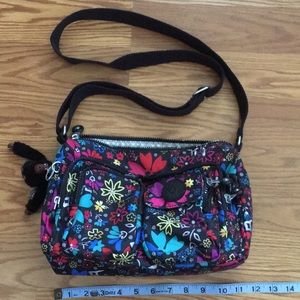 Floral Kipling Crossbody